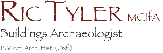 Ric Tyler – Buildings Archaeologist
